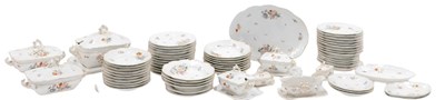 Lot 669 - An extensive Limoges porcelain part dinner...