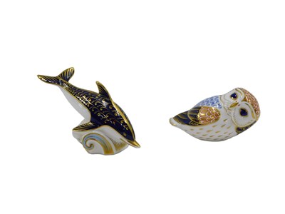 Lot 510 - A Royal Crown Derby porcelain figurine...