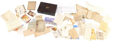Lot 674 - A quantity of ephemera, etc.