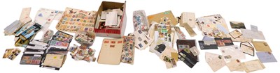 Lot 236 - Stamps.- GB.- QV.- A box of mixed loose stamps...