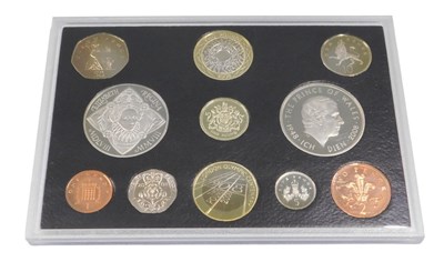 Lot 824 - A 2008 United kingdom proof coin collection...