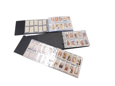 Lot 831 - Three sets of cigarette cards, to include...