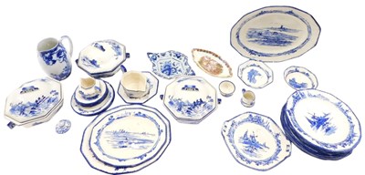 Lot 840 - Royal Doulton Norfolk pattern part dinner...