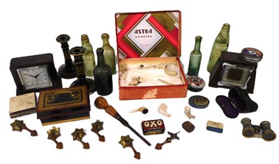 Lot 894 - Miscellaneous items, to include Art Deco clock,...