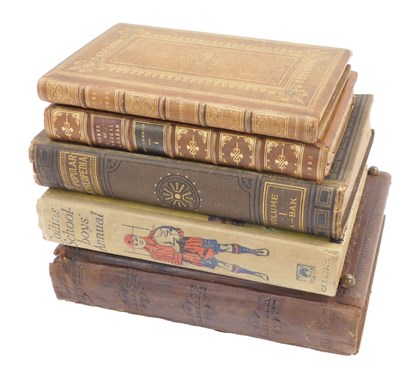 Lot 897 - A leather bound photograph album, with...