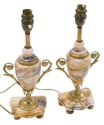 Lot 912 - A pair of late 19th/early 20thC clock...