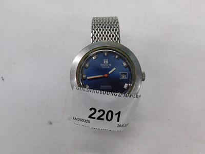 Lot 2201 - A Tissot Sideral automatic wristwatch, with date.