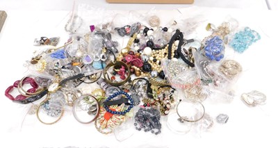 Lot 2214 - A large quantity of costume jewellery.