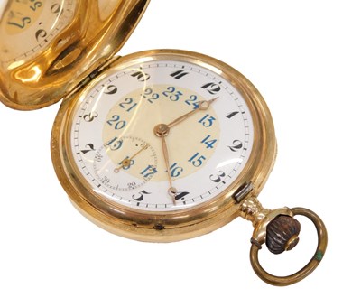 Lot 63 - A gentlemans Hunter pocket watch, keyless wind,...