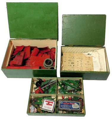 Lot 290 - Meccano, including outfit instruction books...