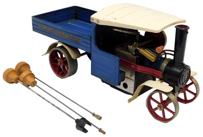 Lot 307 - A Mamod SW1 steam wagon.