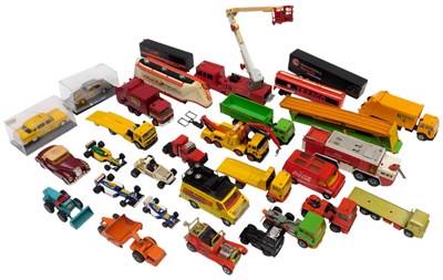 Lot 314 - Siku Corgi and other play worn diecast,...