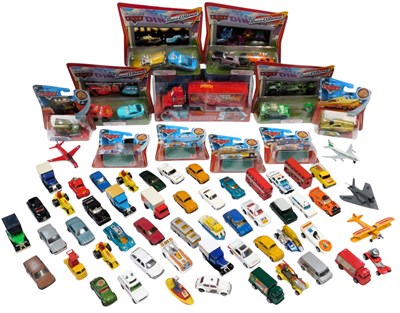 Lot 312 - Boxed and unboxed diecast, including Mattel...