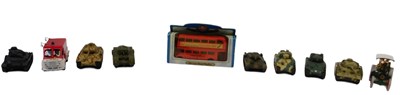 Lot 340 - Oxford and Matchbox Tanks of the World boxed...