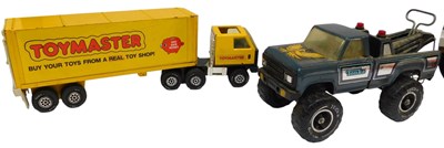 Lot 350 - A Tonka Monster tow truck wrecker, and a Tonka...