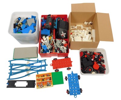 Lot 367 - Various Lego, including track, bases, various...