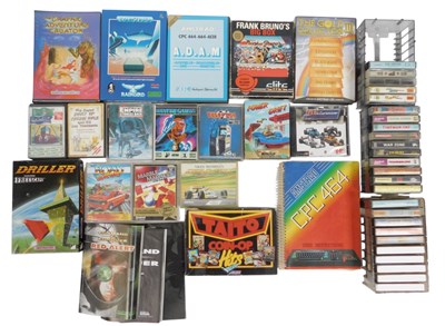 Lot 368 - Various Amstrad and PC games, including the...