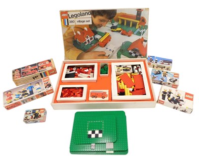 Lot 655 - A Lego System Legoland 380 village set, and...