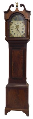 Lot 946 - A 19thC longcase clock by George Stevenson of...