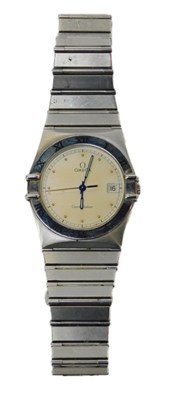 Lot 79 - An Omega gentleman's Constellation stainless...