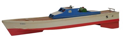 Lot 396 - A Scratch built two-stroke petrol boat, with...