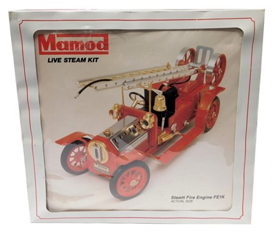Lot 399 - A Mamod live steam kit steam fire engine FE1K,...