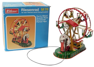 Lot 406 - A Wilesco M78 ferris wheel, boxed.