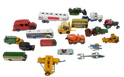 Lot 409 - Tri-ang Minic Corgi and other playworn...