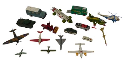 Lot 414 - Dinky Corgi and other unboxed play worn...