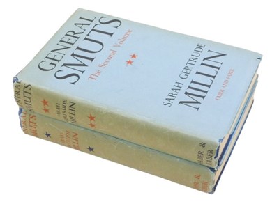 Lot 672 - Millin (Sarah Gertrude). General Smuts, 2 vols,...