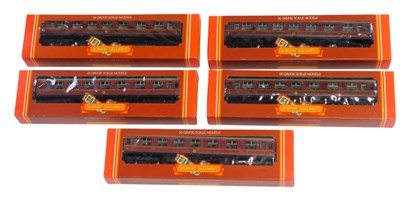 Lot 455 - Hornby Railways OO gauge R474 LMS composite...