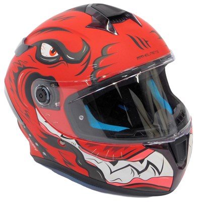 Lot 27 - An MT Helmets Toby Targo S Motorcycle Helmet.