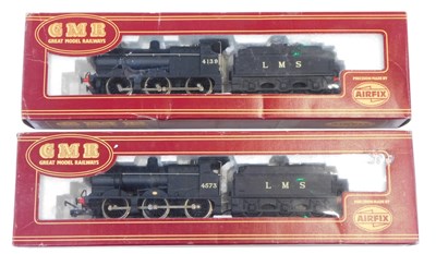 Lot 464 - Airfix OO gauge class 4F locomotives, 0-6-0,...