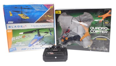 Lot 482 - A Blade MCX boxed helicopter, a Blade MSR...