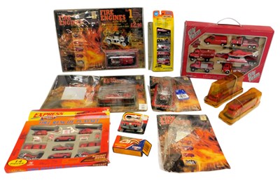 Lot 493 - Various boxed diecast, including City Team...