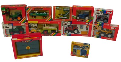 Lot 504 - Britains boxed diecast farming implements and...