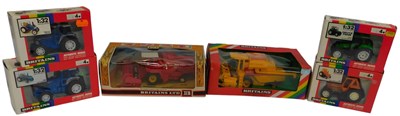 Lot 505 - Britains boxed diecast farm machinery,...