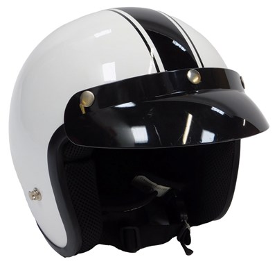 Lot 38 - A Viper Helmets open faced motorcycle helmet,...