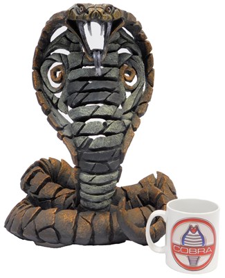 Lot 39 - Cobra collectables, comprising a painted resin...