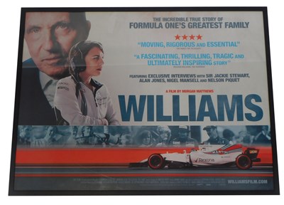 Lot 65S - Formula 1 interest. A Williams A Film by...