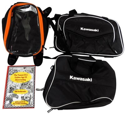 Lot 68 - Motorcycle interest, comprising two Kawasaki...