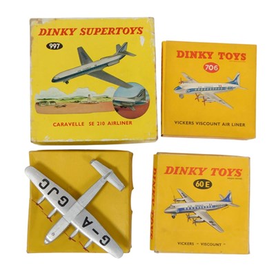 Lot 512 - Dinky Toys boxed diecast aircraft, including...