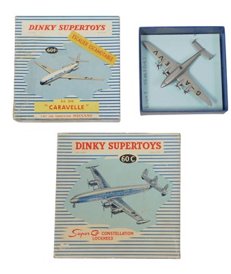 Lot 513 - Dinky Toys boxed diecast aircraft, including...