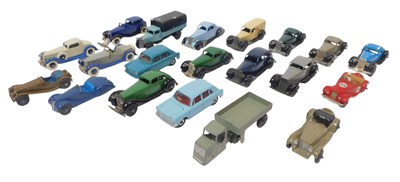 Lot 525 - Dinky Toys diecast vehicles, many repainted,...