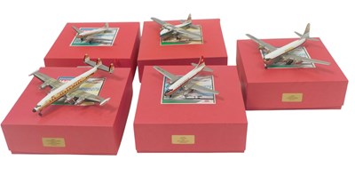 Lot 528 - WM Classic Airliners white metal diecast...
