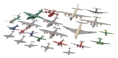 Lot 531 - Dinky and other diecast aircraft, including...