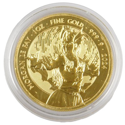 Lot 206 - A Charles III gold one hundred pounds one...