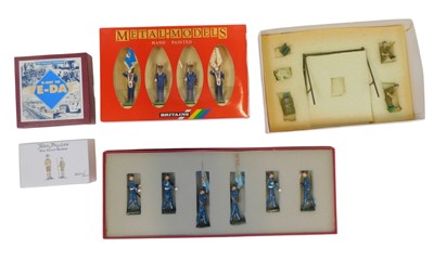 Lot 541 - Britains and other white metal...