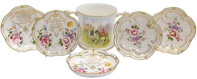 Lot 29 - A Royal Worcester porcelain loving...