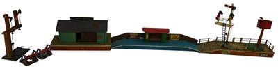 Lot 588 - Model Railway. A Hailey Models wooden Goods...